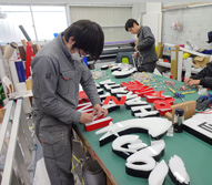 多店舗,飲食店舗,内装,カルプ切文字