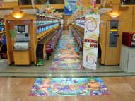 西日本,パチンコ,フロアサイン施工