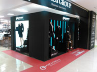 商業施設,床,フロアサイン