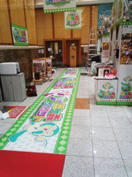 グラフィック,床,広告