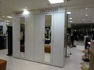 マネキンブース,造作工事