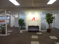 福岡,事務所,受付カウンター,内装工事