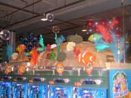 南国,イメージ,サンゴ礁,スチロール,造形