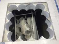 コンクリート,床,コア抜き