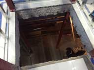 コンクリート,スラブ,開口