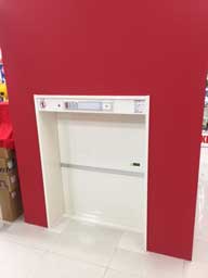 ダムウェーター,設置