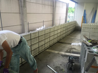 ブロック工事